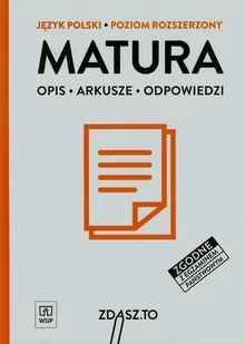 WSiP Matura Język polski Poziom rozszerzony - WSiP - Materiały pomocnicze dla uczniów - miniaturka - grafika 1