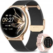 Smartwatch - Smartwatch Damski Zegarek Dla Kobiety Rozmowy 300MAH Ciśnieniomierz - miniaturka - grafika 1