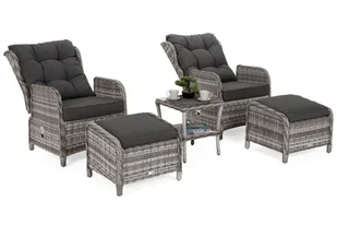 Zestaw mebli ogrodowych HOME &amp; GARDEN Sofia 376548 Szary - Meble ogrodowe - miniaturka - grafika 11