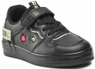 33 BUTY DZIECIĘCE CZARNE RZEP BIG STAR JJ374081 - Buty dla dziewczynek - miniaturka - grafika 1