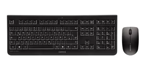 CHERRY DW 3000 klawiatura Dołączona myszka Uniwersalne RF Wireless AZERTY Francuski Czarny - Zestawy myszka + klawiatura - miniaturka - grafika 1
