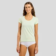 Koszulki i topy damskie - Koszulka damska Odlo ACTIVE F-DRY LIGHT BL TOP crew neck s/s - miniaturka - grafika 1