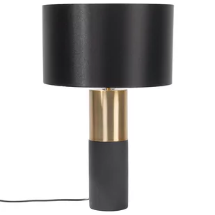 Beliani Lampa stołowa czarna DARLING - Lampy stojące - miniaturka - grafika 1