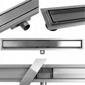 Odpływy liniowe - Odpływ Liniowy Eco Chrom 50 CM Gwarancja 10 Lat - miniaturka - grafika 1