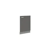 Fronty meblowe - Front od Zmywarki ZM 713 x 596 Grey Stolarz Lempert - miniaturka - grafika 1