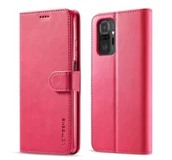 Etui i futerały do telefonów - Etui iMeeke Wallet do Xiaomi Redmi Note 10 Pro - Różowy - miniaturka - grafika 1