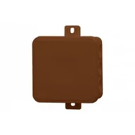 Puszki elektryczne i akcesoria - Onnline Puszka hermetyczna V5 termoutwardzalna IP54 brąz-klik 75x75x41 - miniaturka - grafika 1