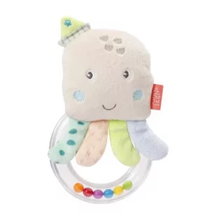 BabyFehn Maskotka z grzechotką Ośmiornica - - Maskotki i pluszaki - miniaturka - grafika 1