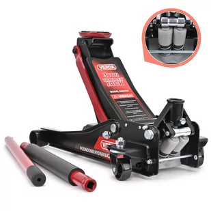 PODNOŚNIK NISKOPROFILOWY HYDRAULICZNY LEWAREK ŻABA 3T 2-TŁOKI SN8465 - Podnośniki - miniaturka - grafika 1