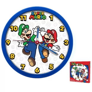 Zegar ścienny dziecięcy Super Mario na ścianę - Zegary - miniaturka - grafika 1