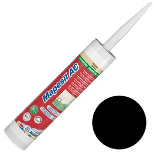 Mapei Silikon sanitarny MAPESIL AC 120 Czarny 310ml - Silikony - miniaturka - grafika 2