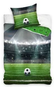 Pościel dla dzieci - ﻿Pościel młodzieżowa 140x200 Boisko Piłka Nożna - miniaturka - grafika 1