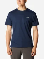 Koszulki męskie - Koszulka męska bawełniana Columbia CSC Basic Logo Short Sleeve 1680053474 M Granatowa (195978524266) - miniaturka - grafika 1