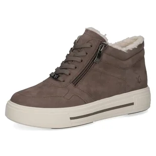 Caprice Damskie 9-26251-45 modne kozaki, DK Taupe Suede, 38 EU, Dk Taupe Suede, 38 EU - Kozaki damskie - miniaturka - grafika 1