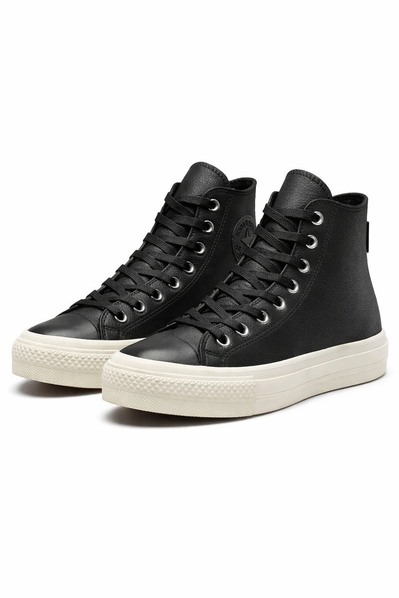 CONVERSE DAMSKIE TRAMPKI WYSOKIE CZARNE SKÓRZANE 39 1I3A