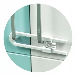 Klamra Zabezpieczająca Do Szafek Blokada 2 Szt. - Zabezpieczenia dla dzieci - miniaturka - grafika 1