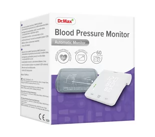 Blood Pressure Monitor Dr.Max, ciśnieniomierz naramienny, 1 sztuka Duży wybór produktów | Dostawa kurierem DHL za 10.90zł !!!| Szybka wysyłka do 2 dni roboczych! | 9101098 - Ciśnieniomierze i akcesoria - miniaturka - grafika 1