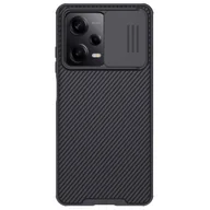 Etui i futerały do telefonów - Nillkin CamShield Pro Case etui do Xiaomi Redmi Note 12 Pro / Poco X5 Pro 5G pokrowiec z osłoną na aparat czarne - miniaturka - grafika 1