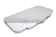 Prześcieradła dla dzieci - Prześcieradło nieprzemakalne 58x110x8 szare z gumką Bamboo bambusowe - miniaturka - grafika 1