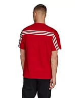 Koszulki męskie - Adidas Męski T-shirt Mh 3s Tee czerwony Scarle XS GC9058 - miniaturka - grafika 1