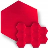 Inne akcesoria studyjne - DNA AM3 RD panel akustyczny zestaw 10 szt. czerwon - miniaturka - grafika 1