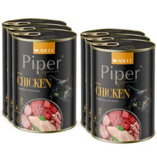 DOLINA NOTECI Piper dla kota z kurczakiem 6x400g - Mokra karma dla kotów - miniaturka - grafika 1