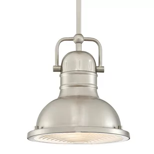 Lampa wisząca Boswell marki Westinghouse w kolorze szczotkowanego niklu - Lampy sufitowe - miniaturka - grafika 2