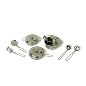 Zabawki AGD - Small Foot by Legler Naczynia do gotowania Profi, 8953 - miniaturka - grafika 1