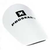 Piłka nożna - Proskary Ochraniacze pi��karskie Mini 10x6 cm / MiniShin Pads White - miniaturka - grafika 1