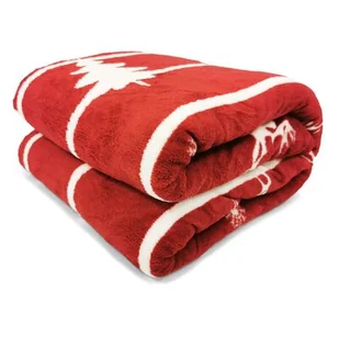 Koc NOVEL 150 x 200 cm wz. 3 czerowno-biały - Koce - miniaturka - grafika 1