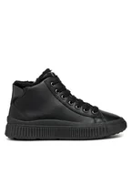 Buty dla dziewczynek - Geox Trzewiki J Laquinny Girl J46M3G 00085 C9999 M Czarny - miniaturka - grafika 1