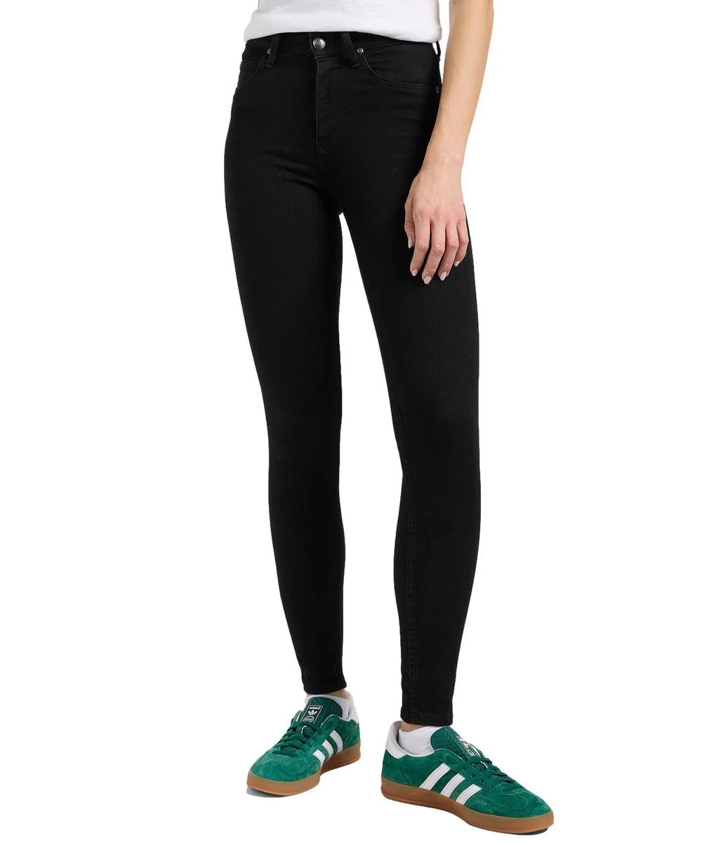 Jeansy Lee Scarlett High 112365072 Black W 27 / L 33