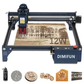 Grawerowanie i akcesoria - DIMIFUN DM6 B12 12W Laser Engraving Machine, Eye Protection, 0.01mm Accuracy, 0.06mm Spot, 12000mm/min Speed, 330*330mm - miniaturka - grafika 1