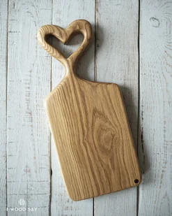 Dębowe love story - Deski do krojenia - miniaturka - grafika 1