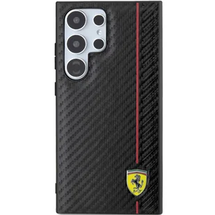 Ferrari FEHCS24SN3DUR S24 S921 czarny/black hardcase Carbon Printed Line - Etui i futerały do telefonów - miniaturka - grafika 7