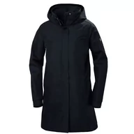 Płaszcze damskie - Płaszcz przeciwdeszczowy damski Helly Hansen ADEN LONG COAT navy - L - miniaturka - grafika 1