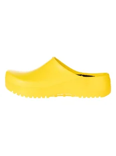 Birkenstock Chodaki w kolorze żółtym - Klapki i japonki damskie - miniaturka - grafika 1