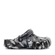 Klapki i japonki damskie - Klapki Crocs C-BAYA MARBLED CLOG 206935-066 Czarny - miniaturka - grafika 1