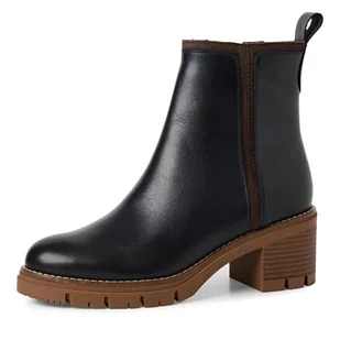 Marco Tozzi Damskie 2-25452-45 modne kozaki, Navy Comb, 41 EU, Navy Comb., 41 EU - Kozaki damskie - miniaturka - grafika 1