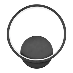Kinkiet Roman czarny 700 lm LED Sanico - Lampy ścienne - miniaturka - grafika 1