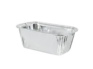 Ciasta i półprodukty do ciast - Foremki na mini placuszki srebrne - 11 x 4 cm - 10 szt. - miniaturka - grafika 1