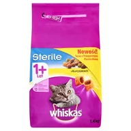 Sucha karma dla kotów - Whiskas Sterile 4 kg - miniaturka - grafika 1