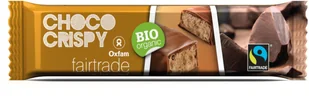 BATON Z MLECZNEJ CZEKOLADY Z ORZECHAMI LASKOWYMI I CHRUPKAMI ZBOŻOWYMI FAIR TRADE BIO 33 g - OXFAM - Przekąski dla dzieci - miniaturka - grafika 1
