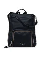 Torebki damskie - Desigual Plecak Trama Pretoria 25SAKP21 Czarny - miniaturka - grafika 1