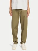 Spodnie męskie - Element Chinosy Regular Comfort Twill ELYNP00190 Khaki Regular Fit - miniaturka - grafika 1