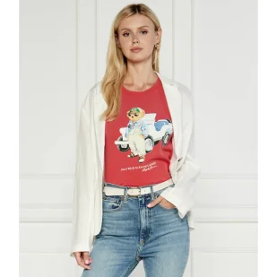 POLO RALPH LAUREN T-shirt | Regular Fit - Koszulki i topy damskie - miniaturka - grafika 1