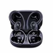 Słuchawki - Słuchawki bezprzewodowe TWS douszne sportowe Manta RYTMO Sport 2 MATWS012BK Czarne - miniaturka - grafika 1