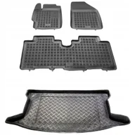 Dywaniki samochodowe - Zestaw dywaniki i mata Toyota Verso S 2010-2017 górna podłoga bagażnika - miniaturka - grafika 1