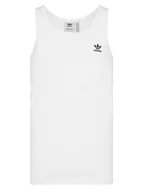 Koszulki męskie - adidas Tank top Trefoil Essentials IY7366 Biały Regular Fit - miniaturka - grafika 1
