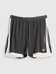 4F Spodenki do biegania szybkoschnące męskie - czarne XL - Spodenki męskie 4F Spodenki do biegania szybkoschnące męskie - czarne XL - Spodenki męskie - miniaturka - grafika 1